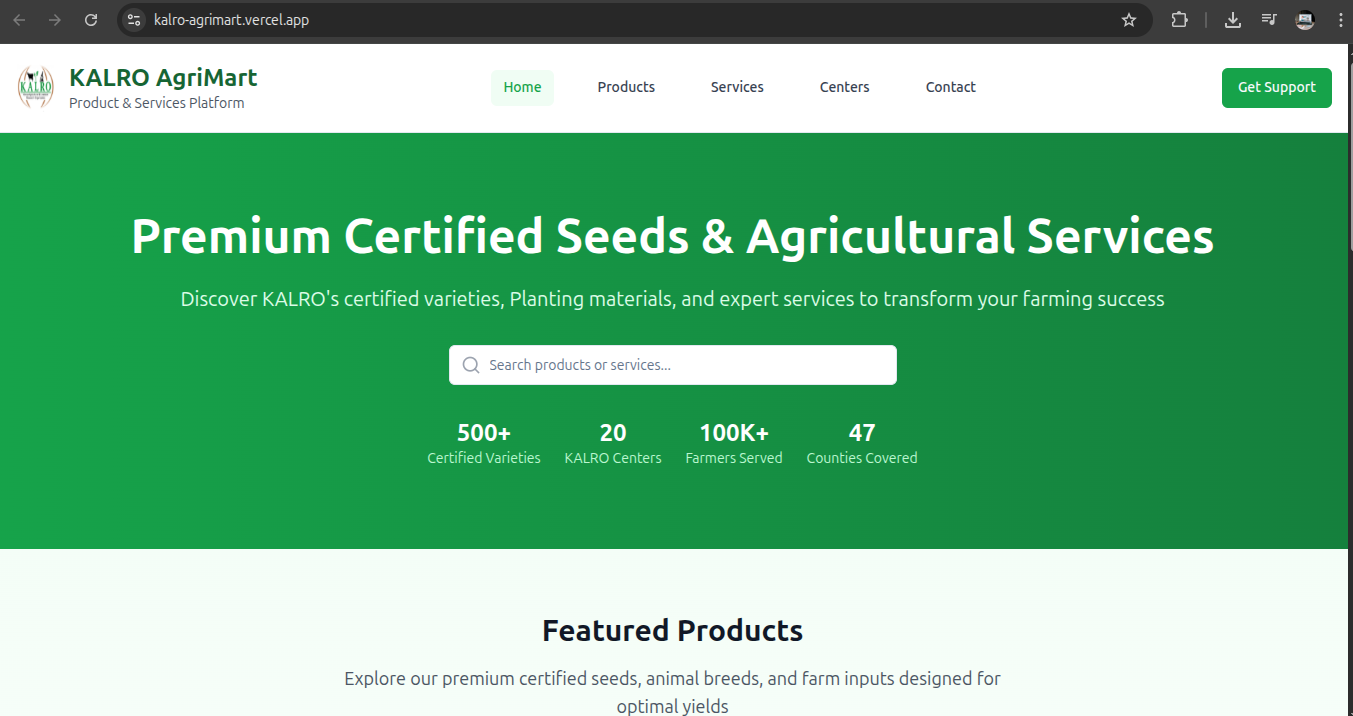 KALRO AgriMart
